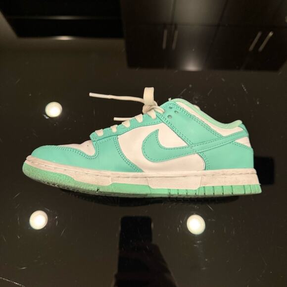 Nike Dunk Low Big Kids’ Shoes In Low Green Glow | USED - Picture 10 of 14